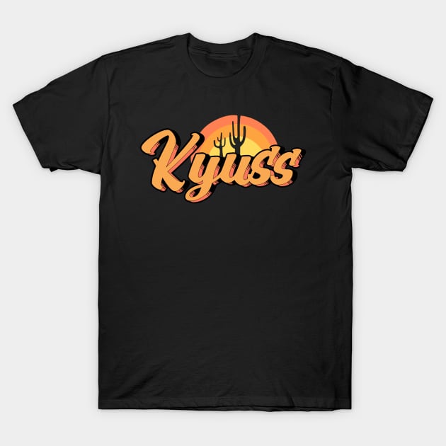 Kyuss Sunset 1987 T-Shirt by asterami